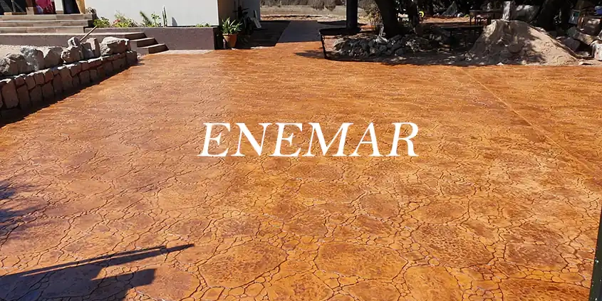 Pavimento estampado en Collado Mediano