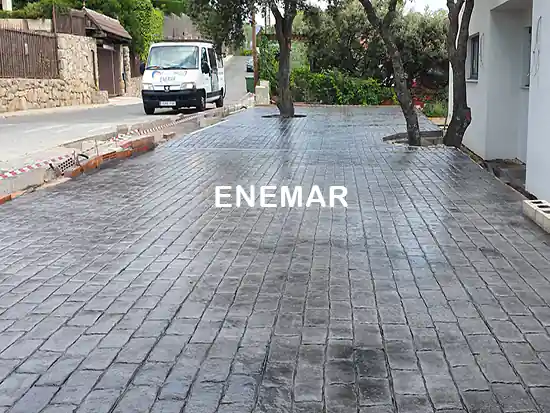 Instaladores de hormigón impreso en Bustarviejo