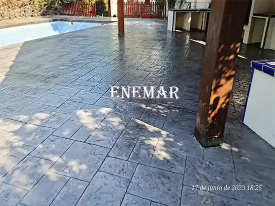 Instaladores de hormigón impreso en Cenicientos