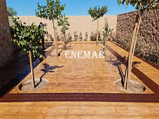 Instaladores de hormigón impreso en Cercedilla