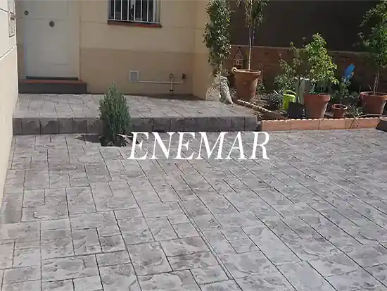 Instaladores de hormigón impreso en Chinchón