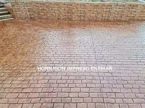 Instaladores de hormigón impreso en El Boalo