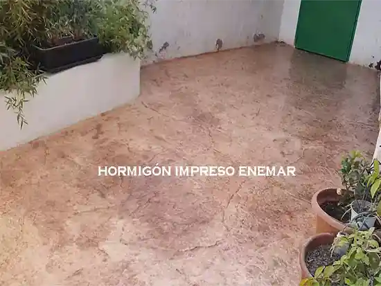 Instaladores de hormigón impreso en Fresnedillas de la Oliva