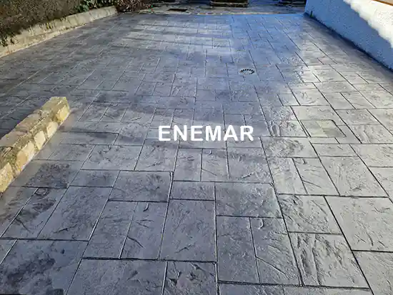 Instaladores de hormigón impreso en Fuente el Saz de Jarama