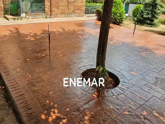 Instaladores de hormigón impreso en Galapagar