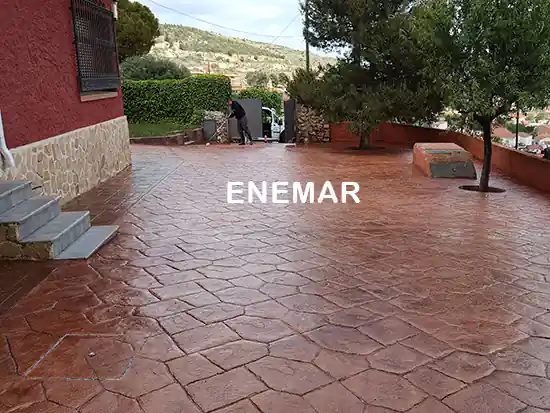 Instaladores de hormigón impreso en Morata de Tajuña