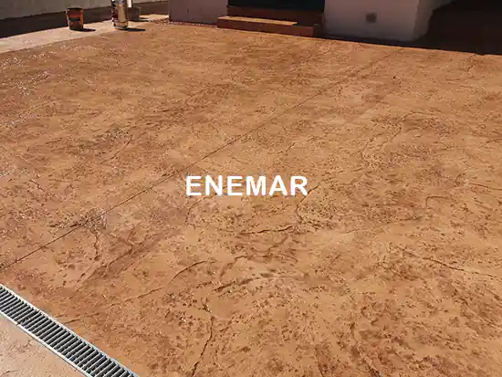 Instaladores de hormigón impreso en Navas del Rey