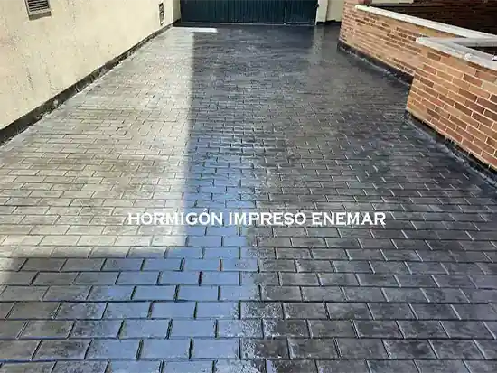 Instaladores de hormigón impreso en Pozuelo de Alarcón