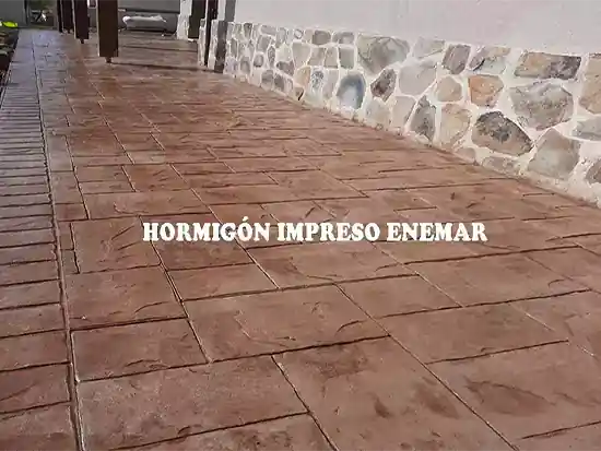 Instaladores de hormigón impreso en Soria
