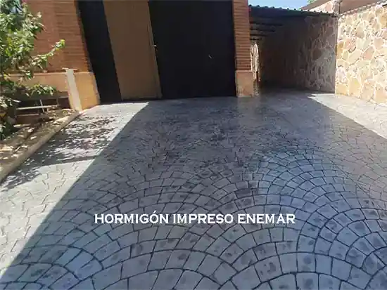 Instaladores de hormigón impreso en Torrelaguna