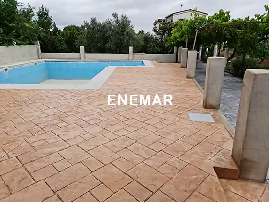 Instaladores de hormigón impreso en Valdeavero