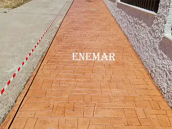 Instaladores de hormigón impreso en Valdilecha