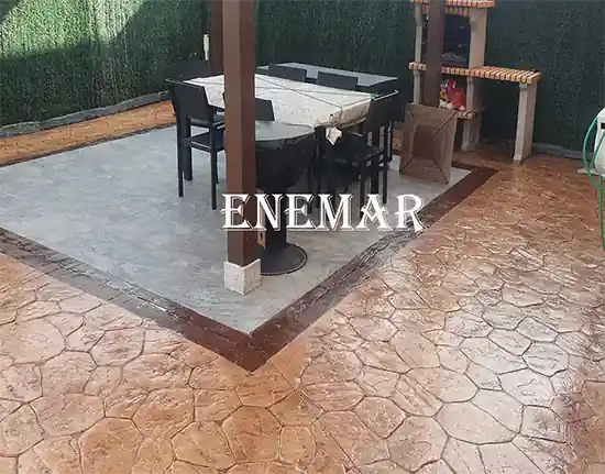 Instaladores de hormigón impreso en Venturada