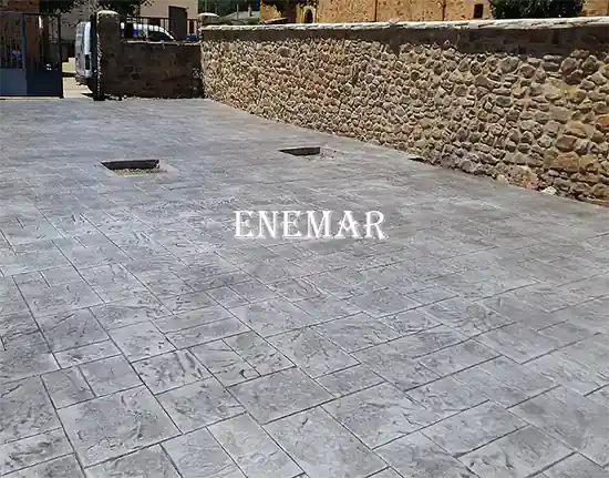 Instaladores de hormigón impreso en Villamanta