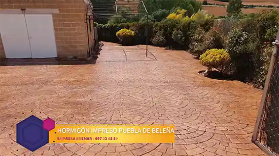 Obra de hormigón impreso Guadalajara