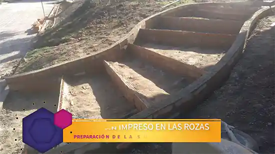 Obra de hormigón impreso Las Rozas de Madrid